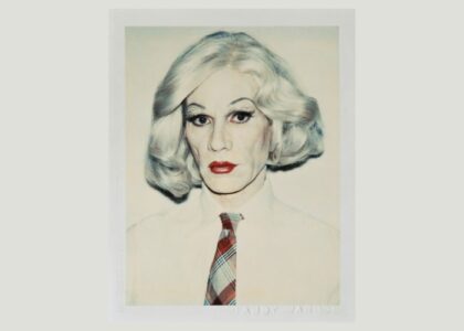 self-portrait in drag, de andy warhol