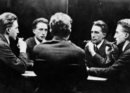 retrato de cinco vías, marcel duchamp, 1917