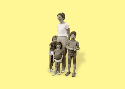 helene carrere y sus hijos